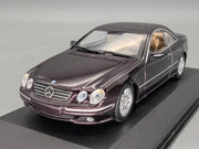 Modellautos 1:43 Minichamps Mercedes Benz CL 500 Dunkel-Violett/Rot Dealer OVP
