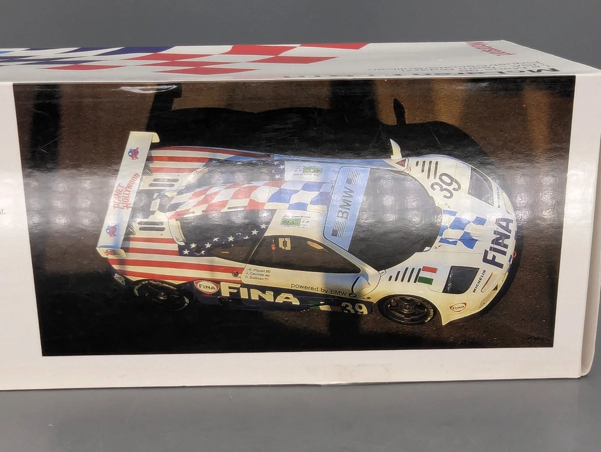 Modellautos 1:18 UT Models McLaren F1 GTR Le Mans 1996 #39 mit Dealer OVP