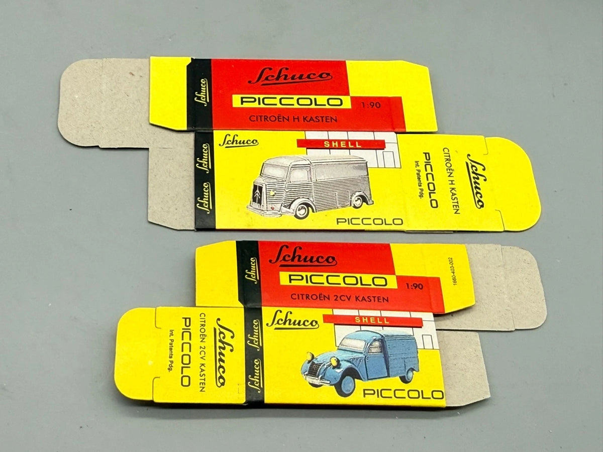 Modellautos 1:90 Schuco Piccolo 2er-Set Citroen Kundendienst in OVP