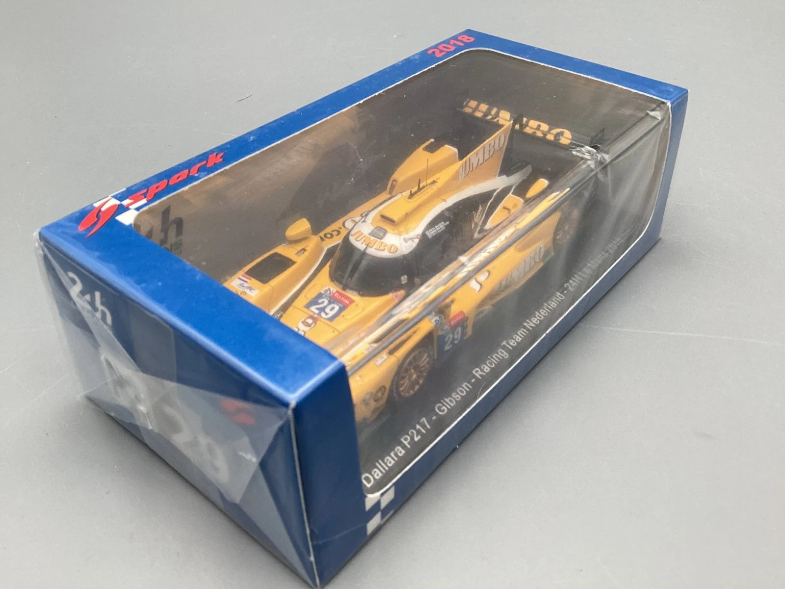 Modellautos 1:43 Spark Dallara P217 Gibson Nederland LM 2018 #29 OVP ungeöffnet