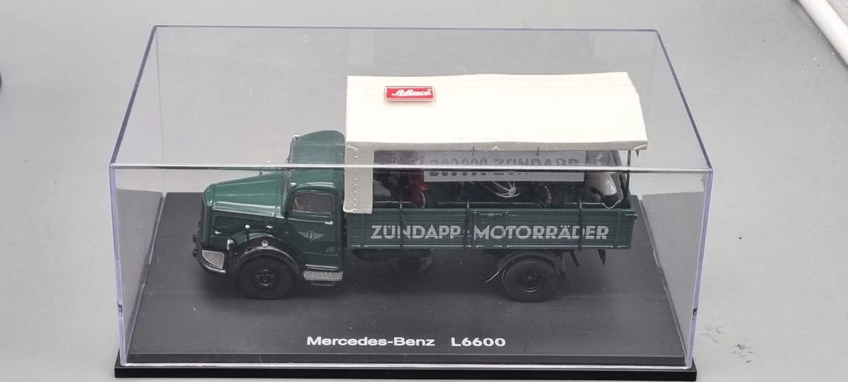 LKW Modelle 1:43 Schuco 03023 Mercedes-Benz L6600 300.000 Zündapp OVP