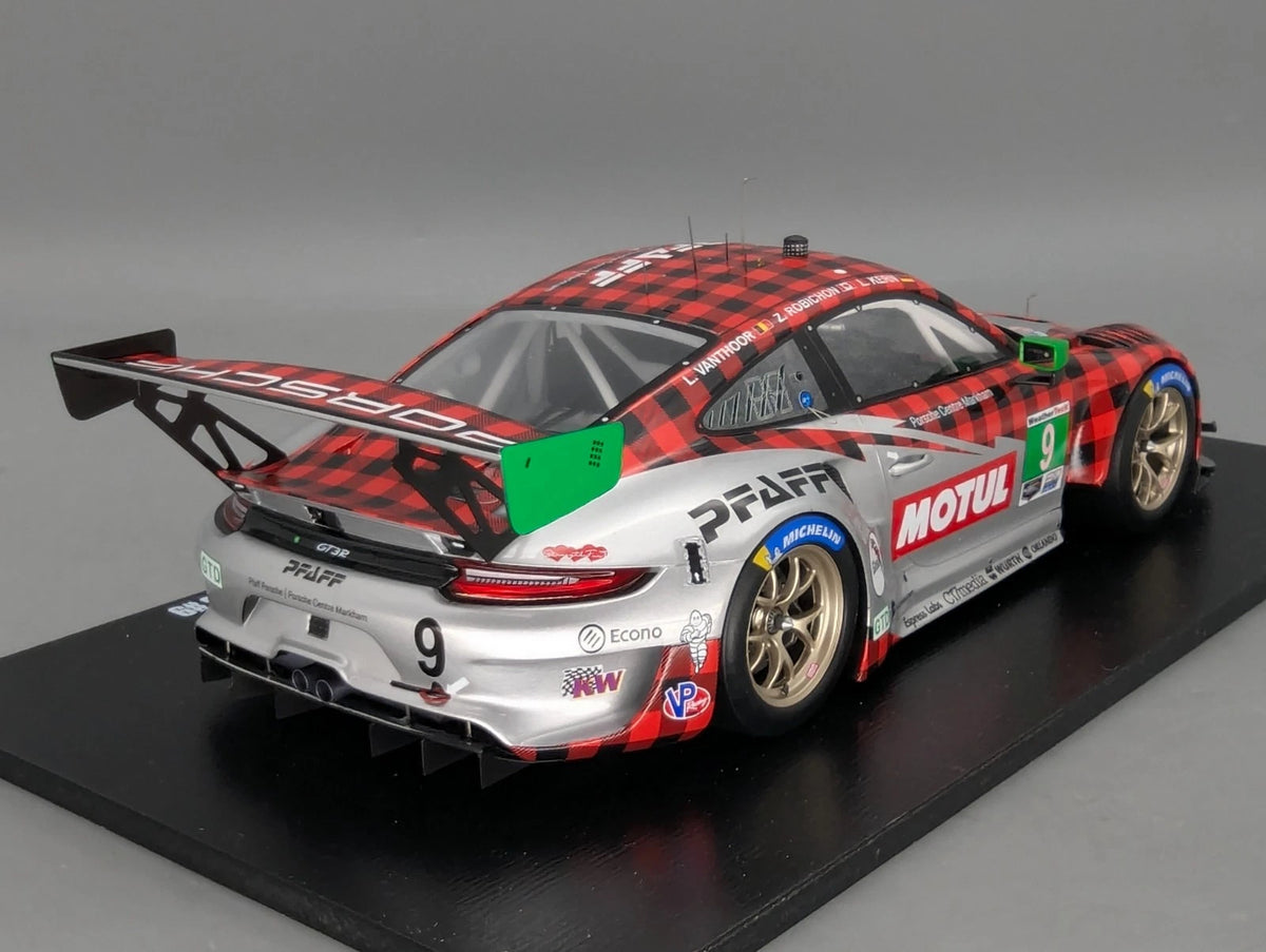Modellautos 1:18 Spark Porsche 911 GT3 R WINNER 12h Sebring 2021 Pfaff #9 OVP