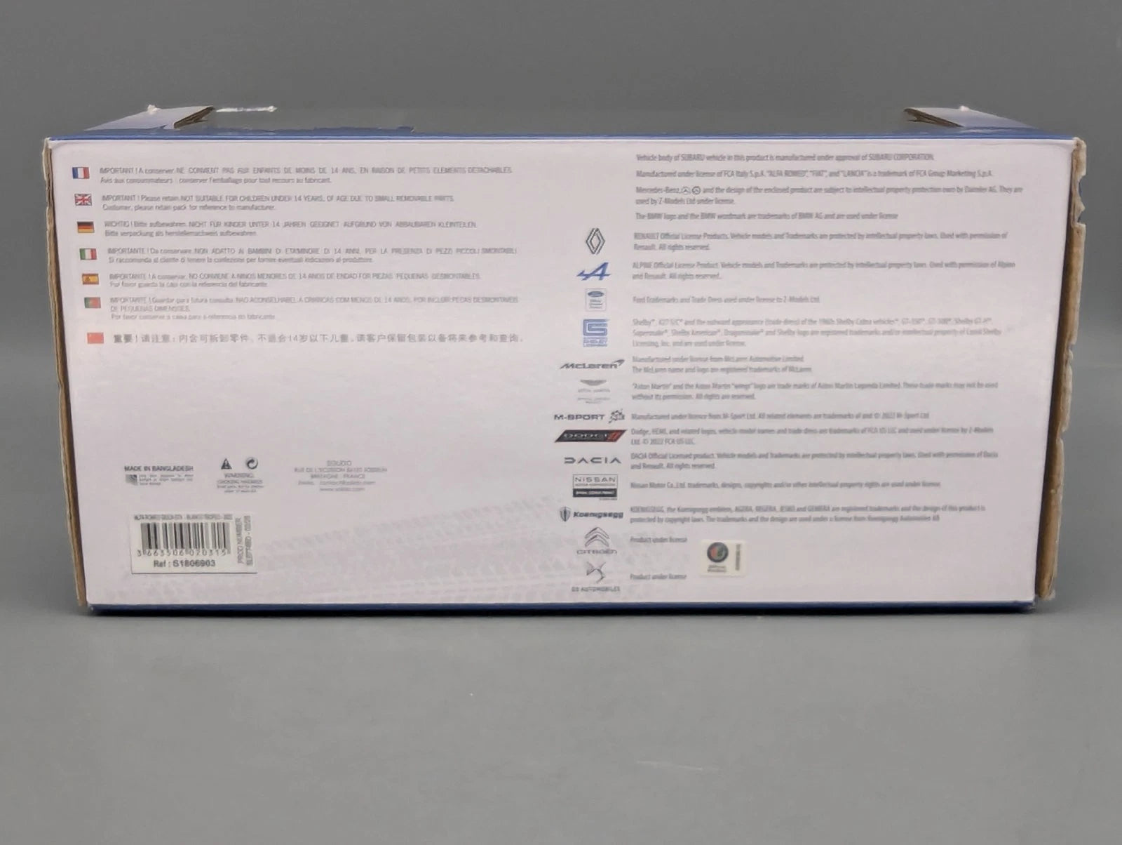 Modellautos 1:18 Solido Alfa Romeo Giulia GTA Blanco Trofeo 2022 OVP