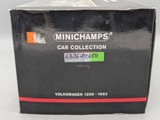 Modellautos 1:18 Minichamps Volkswagen VW Jeans Bug Käfer 1200 1983  Weiß OVP