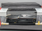 Modellautos 1:12 BBR Ferrari FXX-K Matt Black Ltd 03/05 Vitrine OVP