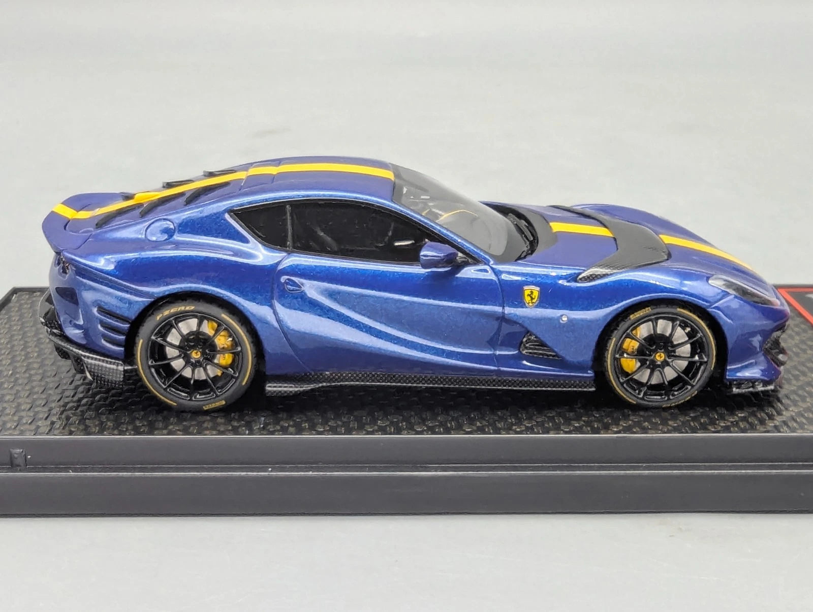 Modellautos 1:43 BBR Concept43 Ferrari 812 Competizione Blue TdF 10/48 mit OVP