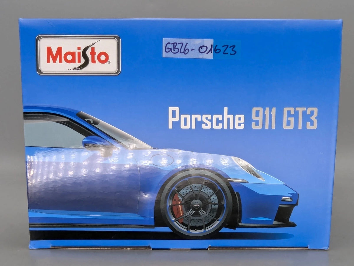 Modellautos 1:18 Maisto Porsche 911 GT3 Schwarz mit OVP