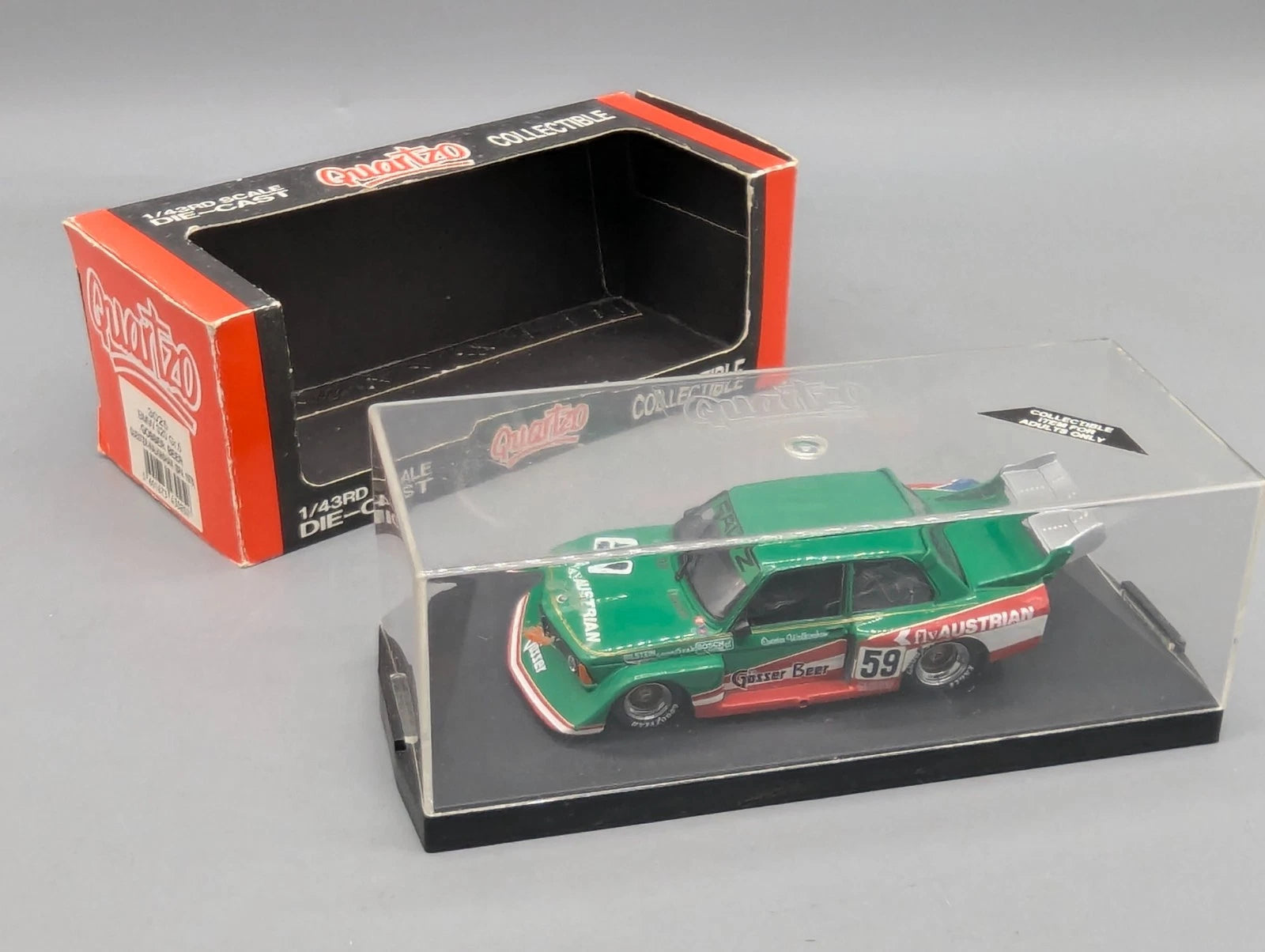 Modellautos 1:43 Quartzo 3025 BMW 320 Gr. 5 SPA 1978 #59 Quester Walkinshaw OVP