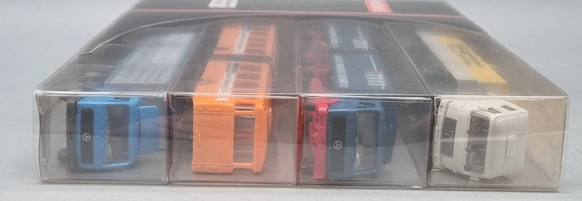 Nutzfahrzeug Modelle 1:87 Wiking Werbemodelle 4er Set 1982/83 OVP
