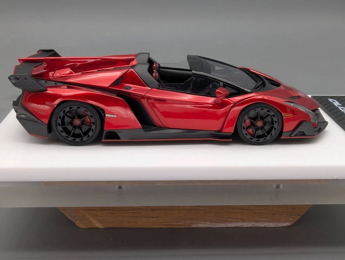 Eidolon Make Up 1:43 Lamborghini Veneno Roadster 2015 Rosso Veneno mit OVP