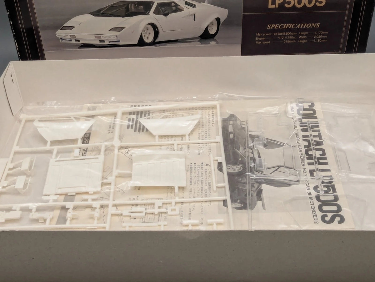 Modellautos Bausatz 1:20 Fujimi Lamborghini Countach LP500S mit OVP