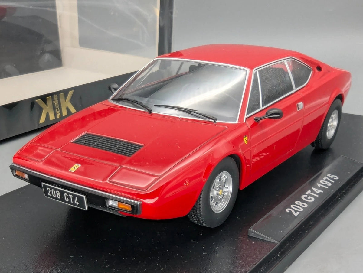 Modellautos 1:18 KK-Scale Ferrari 208 GT4 1975 Rot mit OVP
