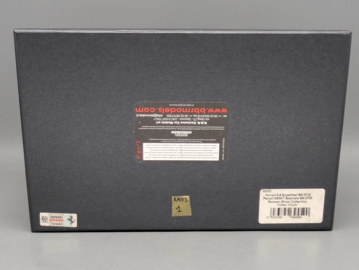 Modellautos 1:43 BBR Ferrari 4.9 Superfast und 250GT Special Limitiert 01/10 OVP