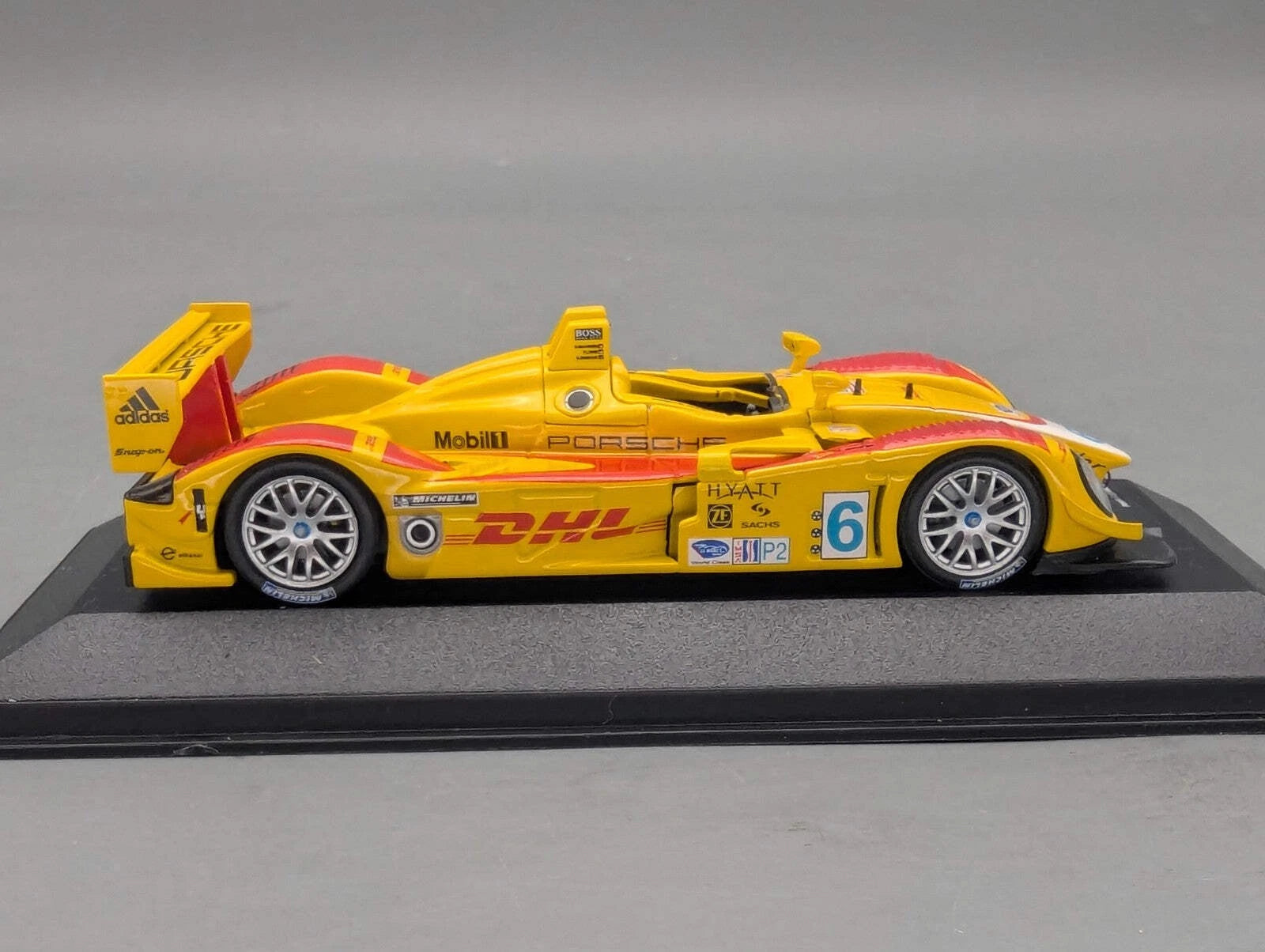 Modellautos 1:43 Minichamps Porsche RS Spyder 9RG ALMS 2007 #6 Penske Racing OVP