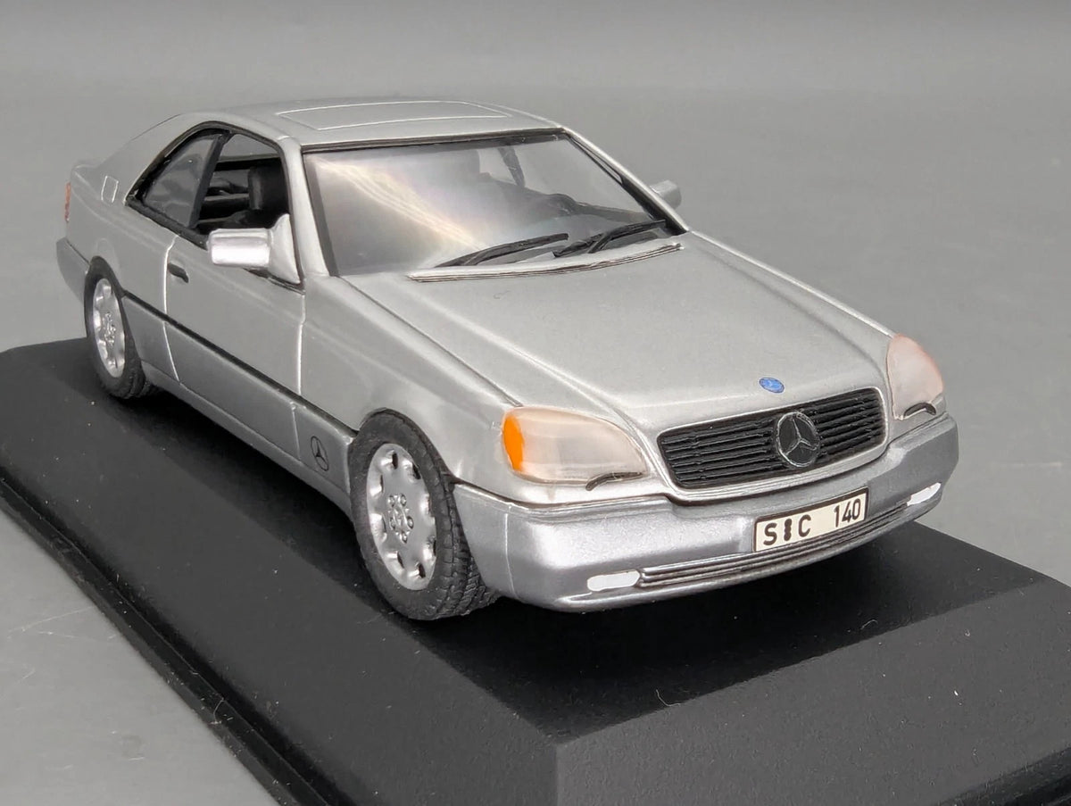 Modellautos 1:43 Minichamps Mercedes Benz 600 SEC mit  Dealer OVP