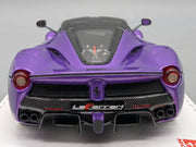 Modellautos 1:43 BBR Executive Ferrari LaFerrari Gloss Mica Violet 22/35 OVP