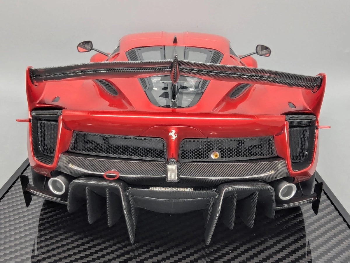 Modellautos 1:12 BBR Ferrari FXX-K EVO Gloss F1 2007B Red Ltd 00/10 Vitrine OVP