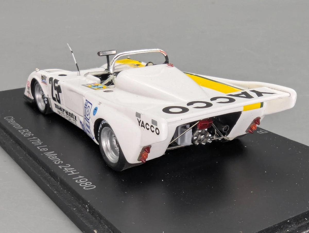 Modellautos 1:43 Spark S9420 Chevron B36 24h Le Mans 1980 #25 mit OVP