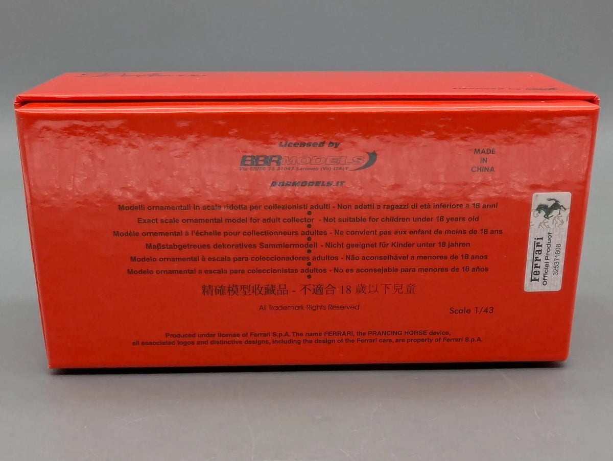 Modellautos 1:43 BBR CALSITO Ferrari SF90 Spider Ltd 12/20 Viola Hong Kong OVP