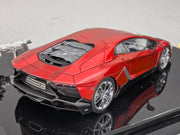Eidolon Make Up 1:43 Lamborghini Aventador LP720-4 2013 Candy Red Engine Set OVP