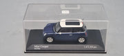 Modellautos 1:43 Minichamps Mini Cooper Indi Blue Ltd 1/2304 Vitrine