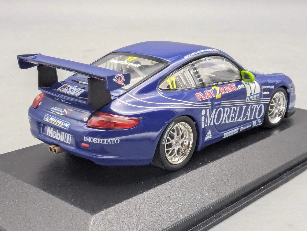 Modellautos 1:43 Minichamps Porsche 911 GT3 Cup 2006 #17 mit WAP Dealer OVP