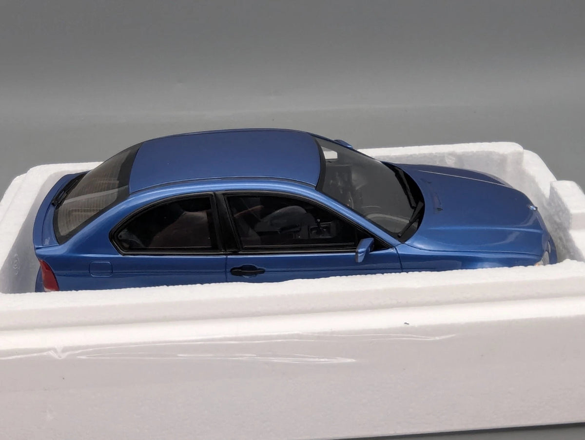 Modellautos 1:18 Otto Mobile OT462 BMW Compact E46 318 TI Blue mit OVP