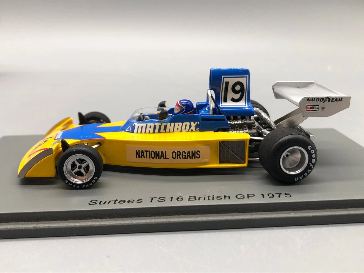 Modellautos 1:43 Spark Surtees TS16 Formel1 Morgan #19 mit OVP