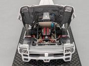 Modellautos 1:43 MR Ferrari FXX mit Open Door Funktion 55/100 Silber mit OVP