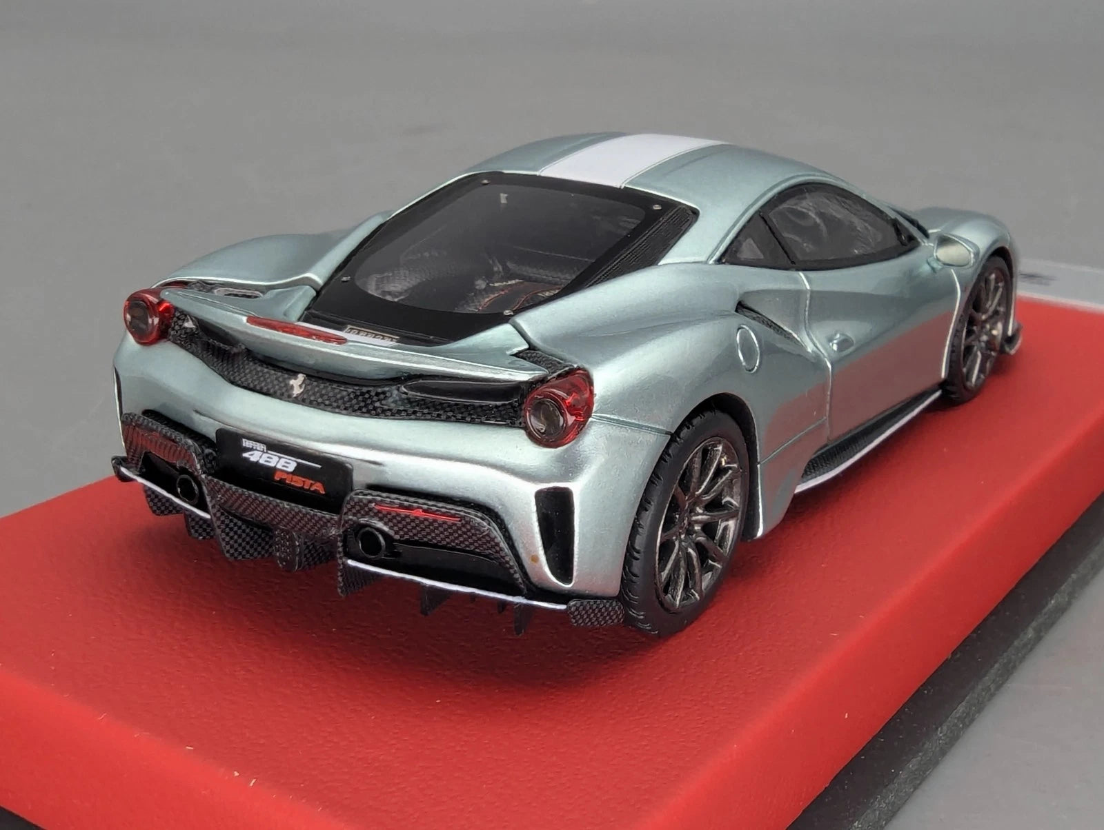 Modellautos 1:43 BBR Concept43 Ferrari 488 Pista RHD 2019 Verde France 17/20 OVP