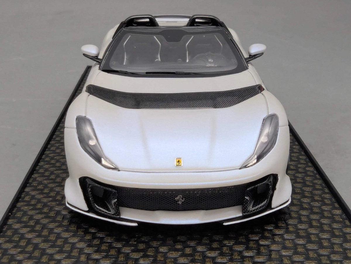 Modellautos 1:43 BBR Concept43 Ferrari 812 Competizione Aperta Weiß 091/156 OVP