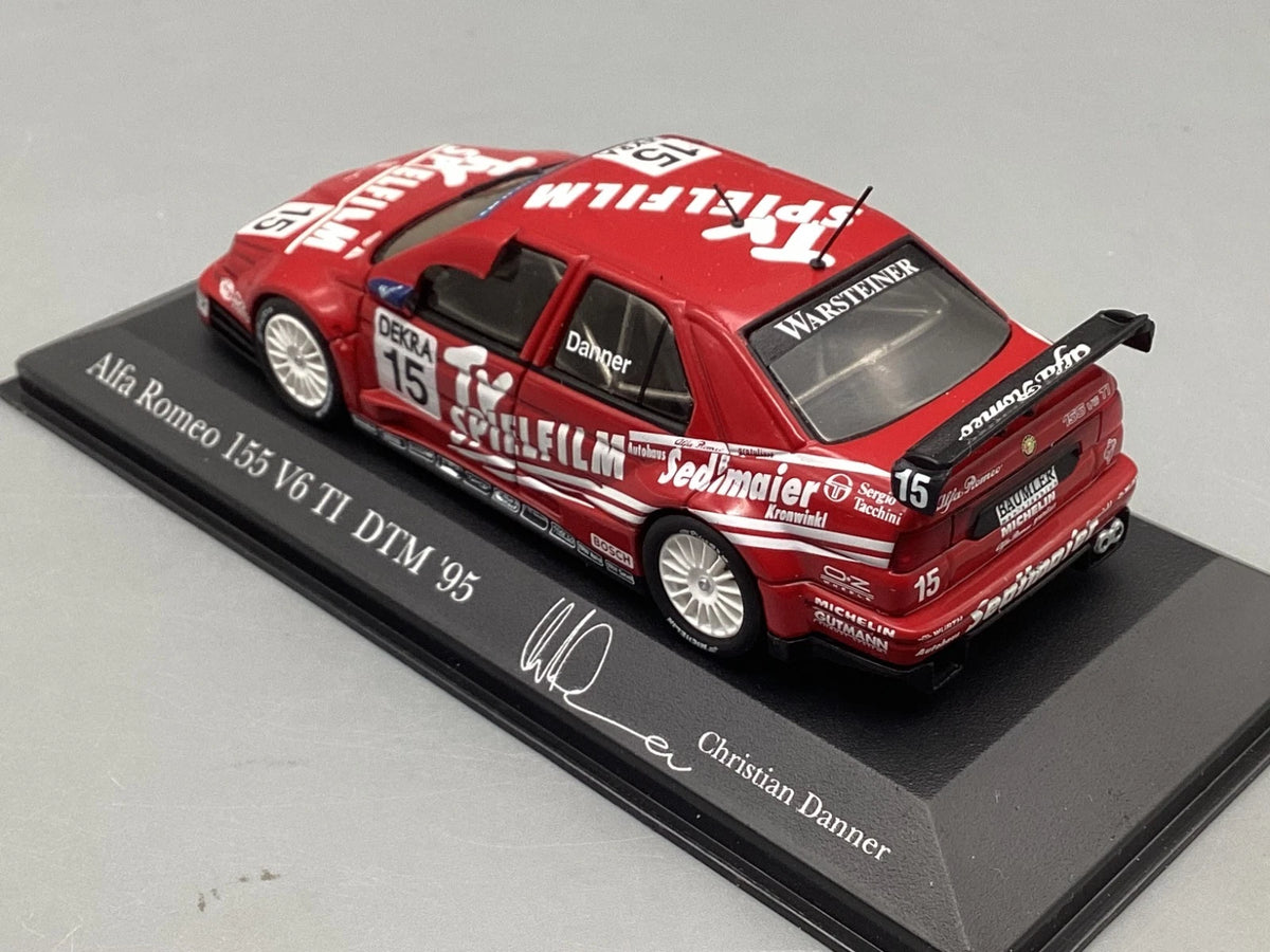 Modellautos 1:43 Minichamps Alfa Romeo 155 V6  DTM 1995 Danner #15 mit OVP