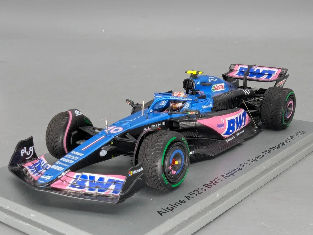 Modellautos 1:43 Spark S8565 Alpine A523 BWT Monaco GP 2023 #10 P. Gasly mit OVP