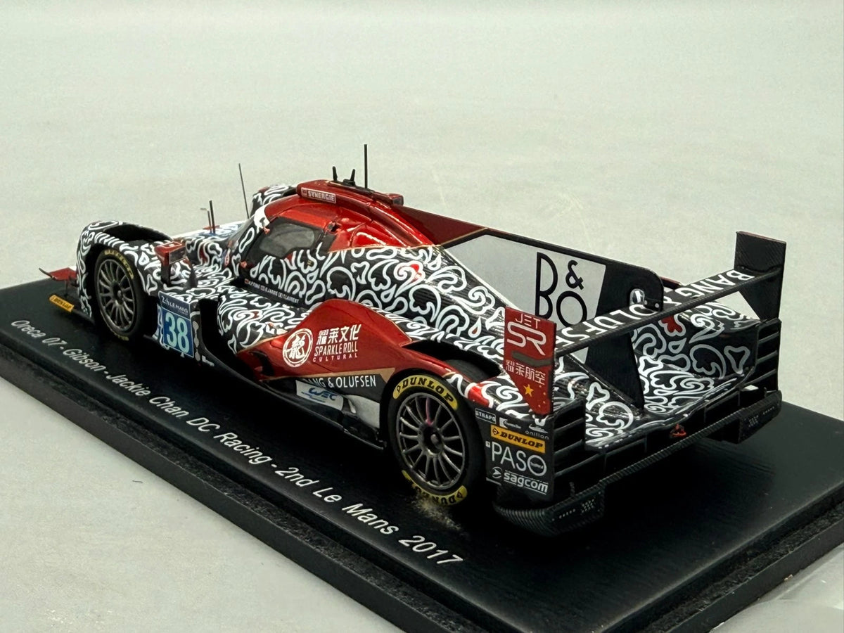 Modellautos 1:43 Spark Oreca 07 Gibson Jackie Chan DC Racing Le Mans 17 mit OVP