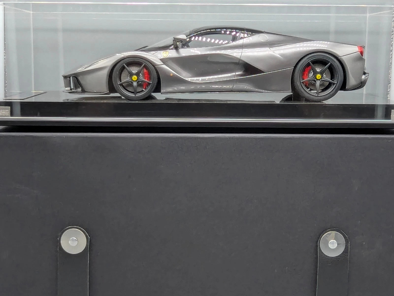 Modellautos 1:12 Amalgam Ferrari La Ferrari Ltd #01/10 Silber Zertifikat mit OVP