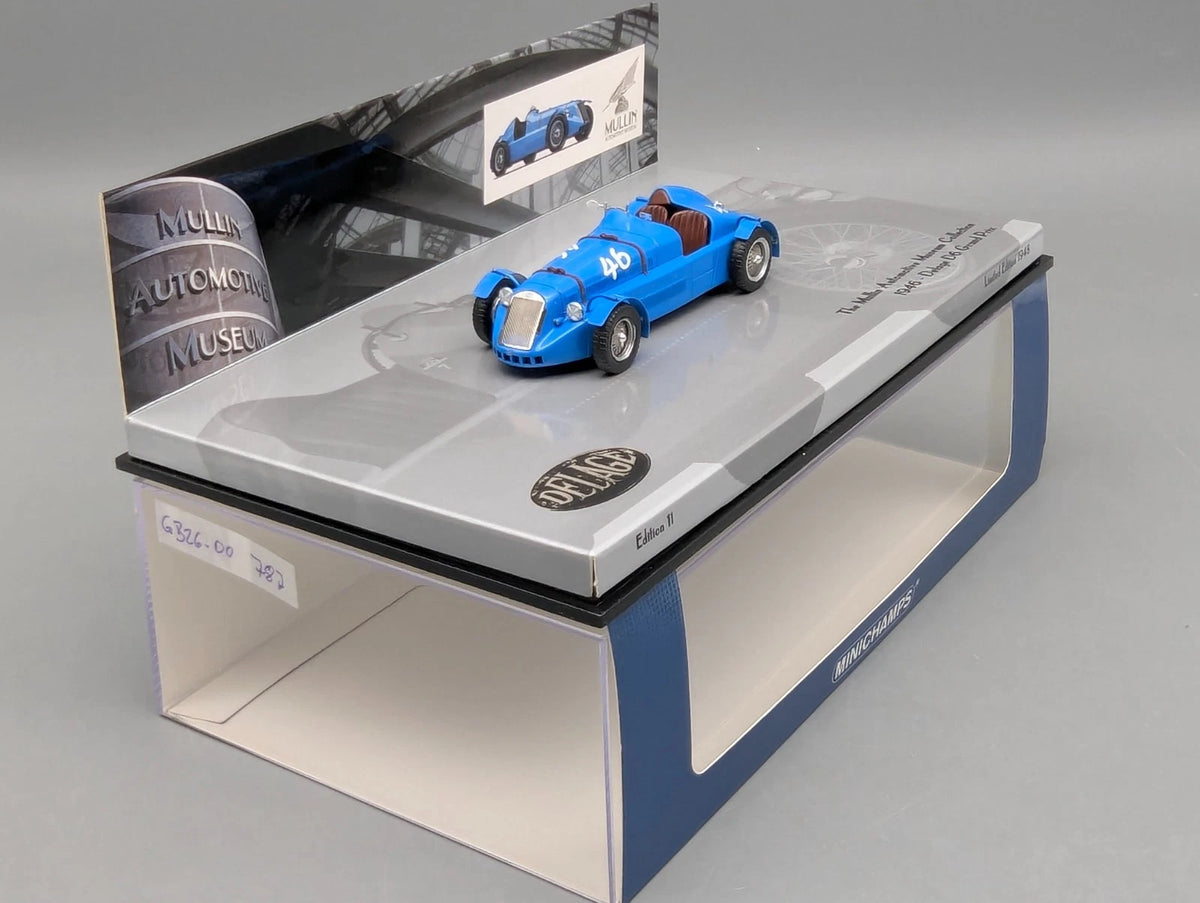 Modellautos 1:43 Minichamps Delage D6 GP 1946 #46 mit OVP