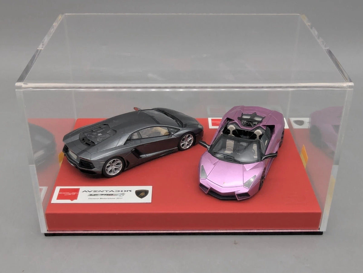 Eidolon Make Up 1:43 Lamborghini 50 Anniv. 2tlg Set Reventon Rd. + Aventador OVP