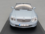 Modellautos 1:43 Minichamps Mercedes Benz SL Klasse Silberblau Met. Dealer OVP