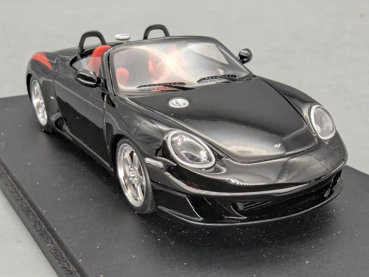 Modellautos 1:43 Spark S0708 Ruf RK Spyder Black 2006 mit OVP