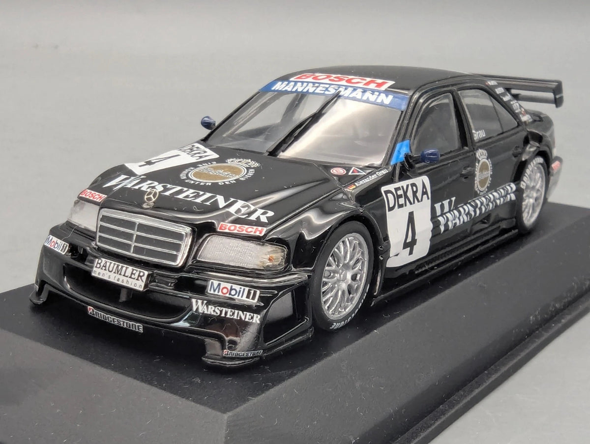 Modellautos 1:43 Minichamps Mercedes Benz C Klasse DTM 1996 #4 AMG A. Grau OVP