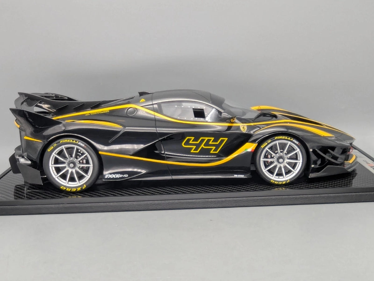 Modellautos 1:12 BBR Ferrari FXX-K EVO Nero Stellato Car #44 Ltd 07/10 OVP