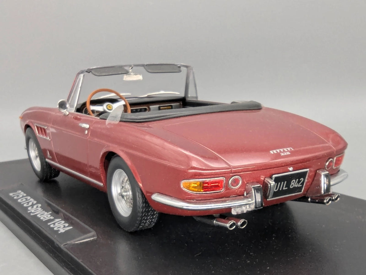 Modellautos 1:18 KK-Scale Ferrari 275 GTS Spyder 1064 Rot mit OVP