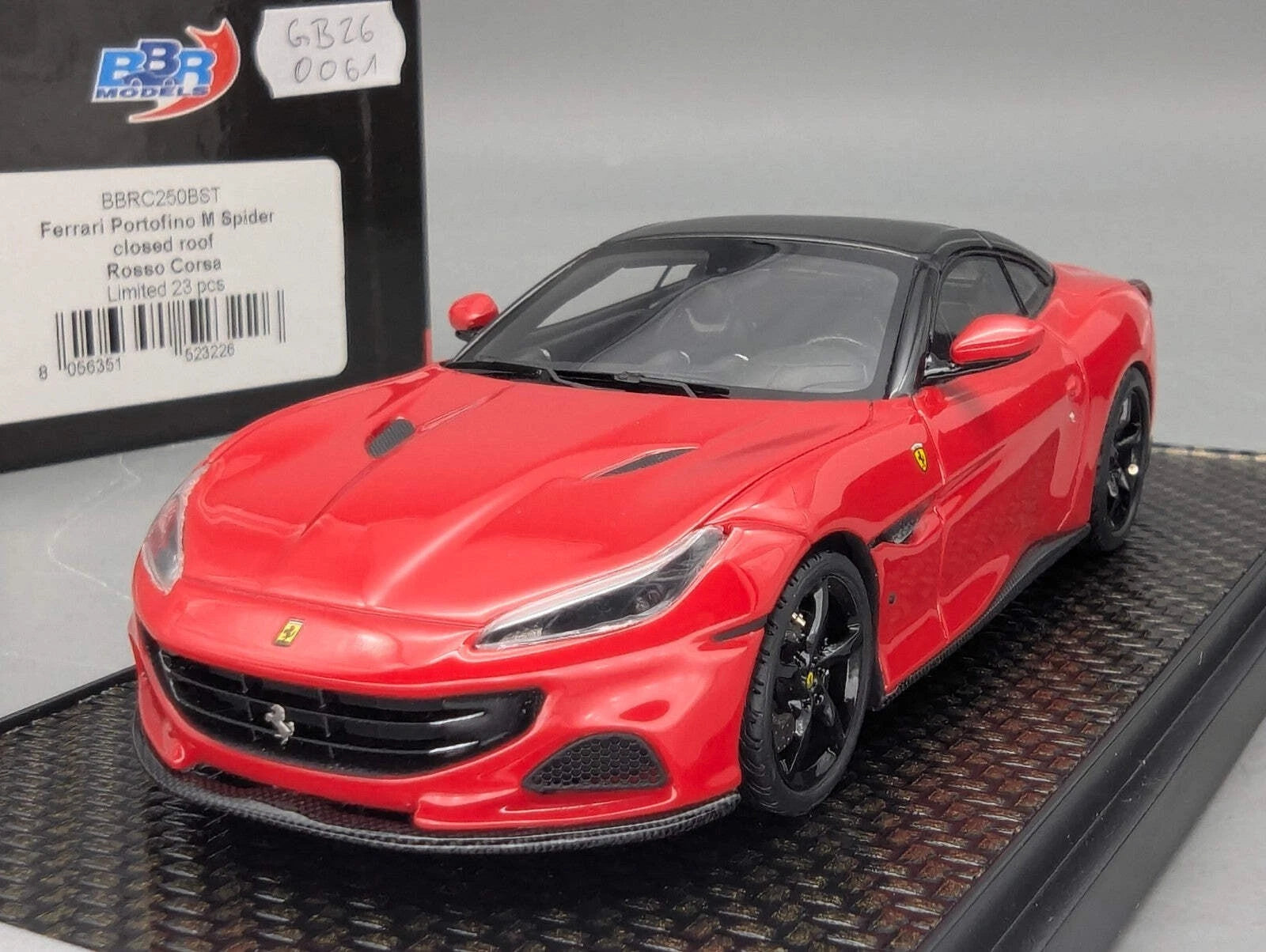 Modellautos 1:43 BBR Concept43 Ferrari Portofino M Spider CLOSED ROOF 15/23 OVP