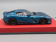 Modellautos 1:43 BBR Concept43 Ferrari 812 Competizione Blu Capri Ltd 01/15 OVP