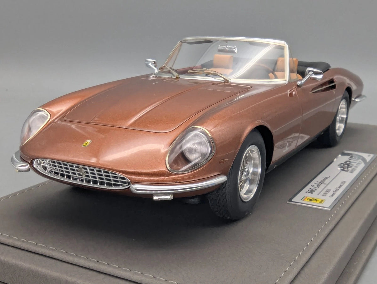 Modellautos 1:18 BBR Ferrari 365 California S/N 9631 Fred Sweet Ltd 01/24 OVP