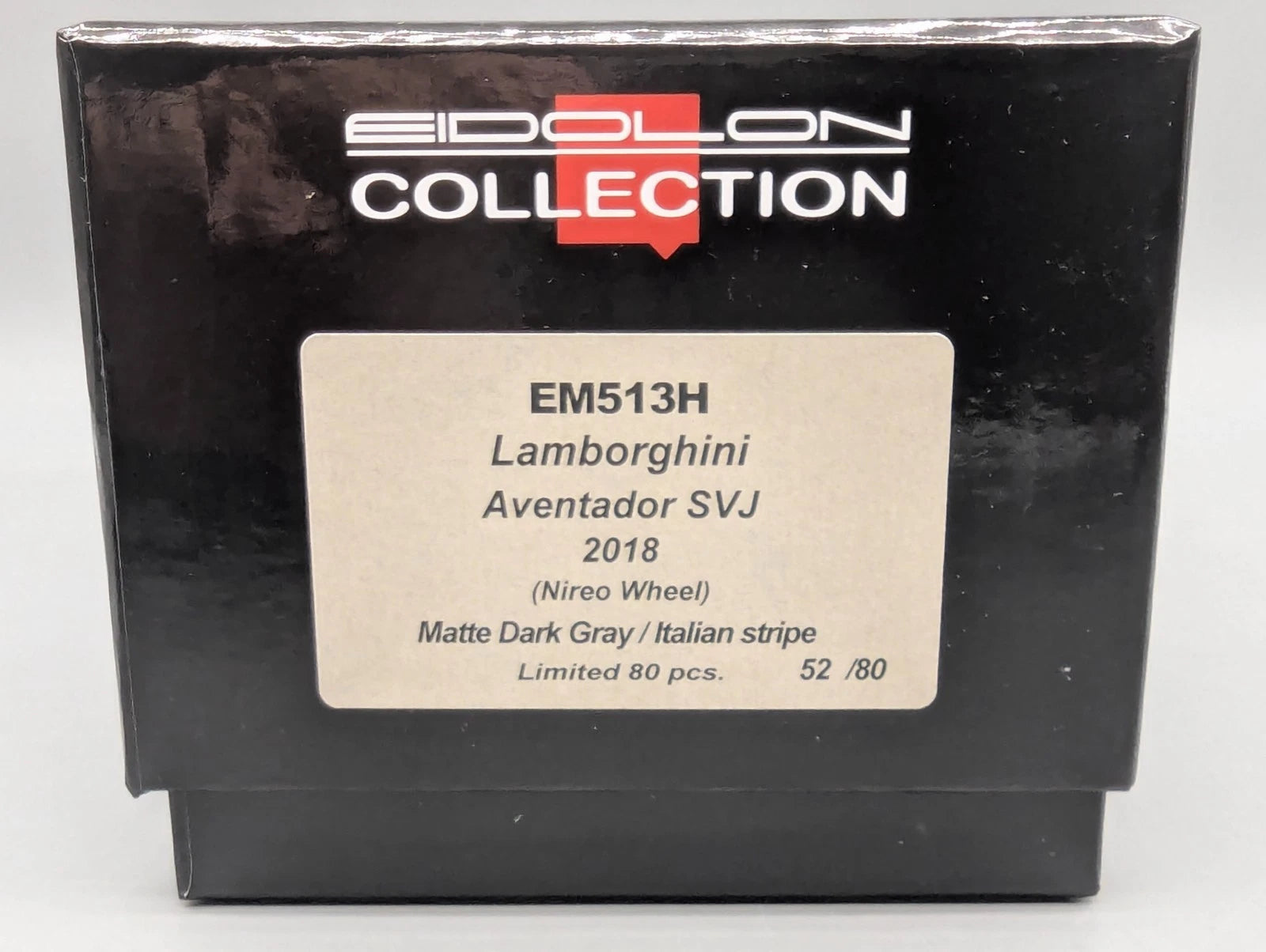 Eidolon Make Up 1:43 Lamborghini Aventador SVJ 2018 Limited 52/80 Matte Gray OVP