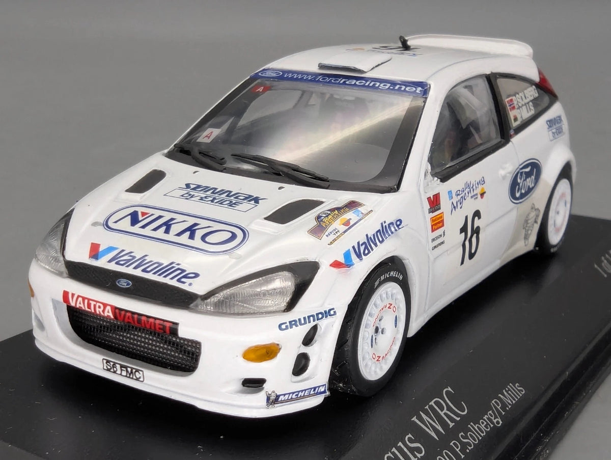 Modellautos 1:43 Minichamps Ford Focus WRC Rally Argentina 2000 #16 mit OVP
