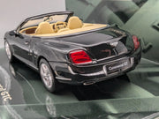 Modellautos 1:43 Minichamps Bentley Continental GTC 2006 Schwarz mit OVP