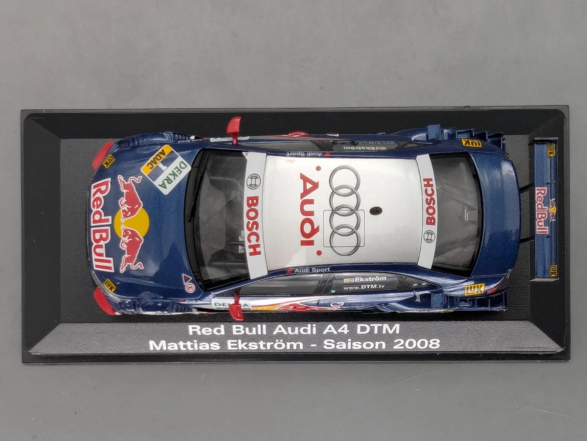 Modellautos 1:43 Minichamps Red Bull Audi A4 DTM 2008 #1 Ekström  mit Dealer OVP