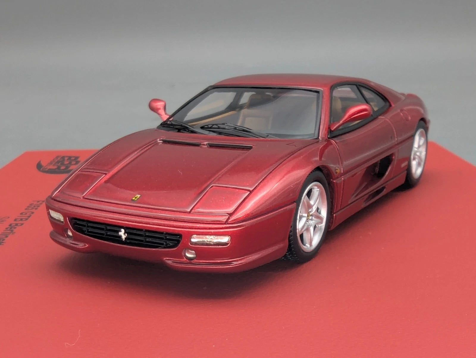 Modellautos 1:43 BBR Ferrari F355 GTB Berlinetta 1998 01/03 Rosso Fiorano OVP
